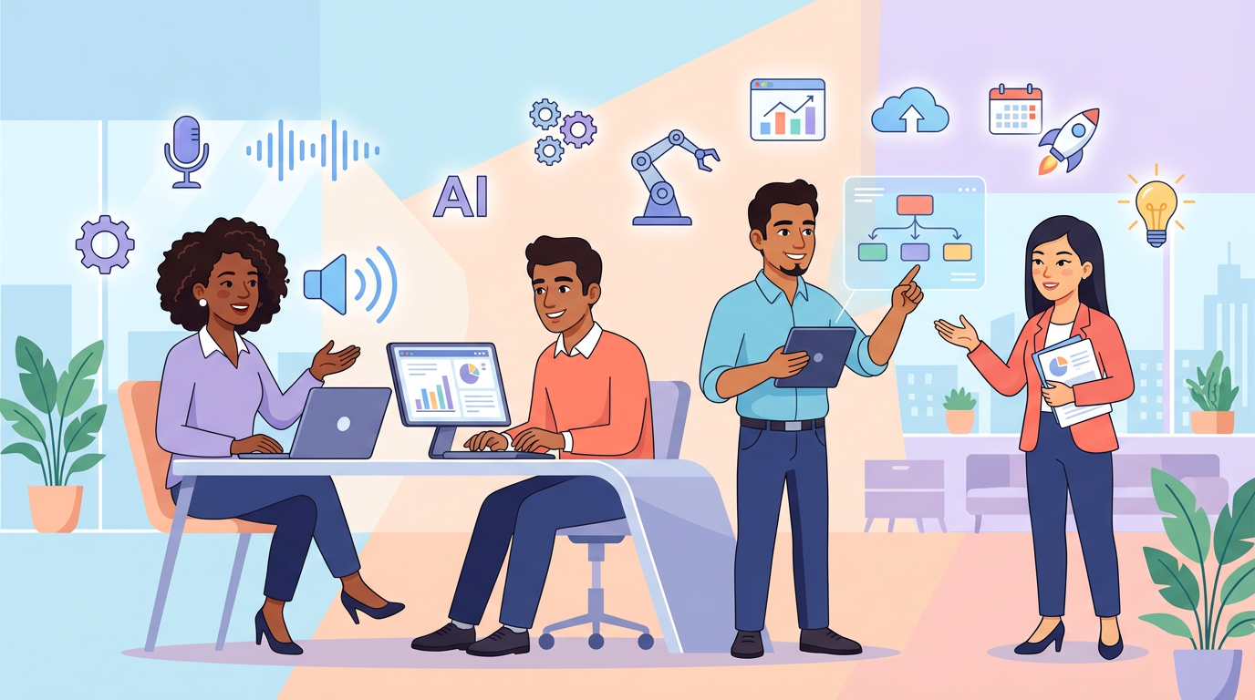 Asistentes Virtuales por Voz para Empresas: Automatización y Eficiencia Operativa