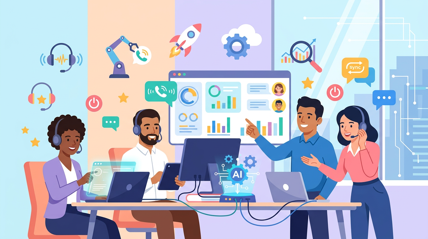 Automatisation Totale des Appels par IA : Révolutionnez votre Centre de Contact
