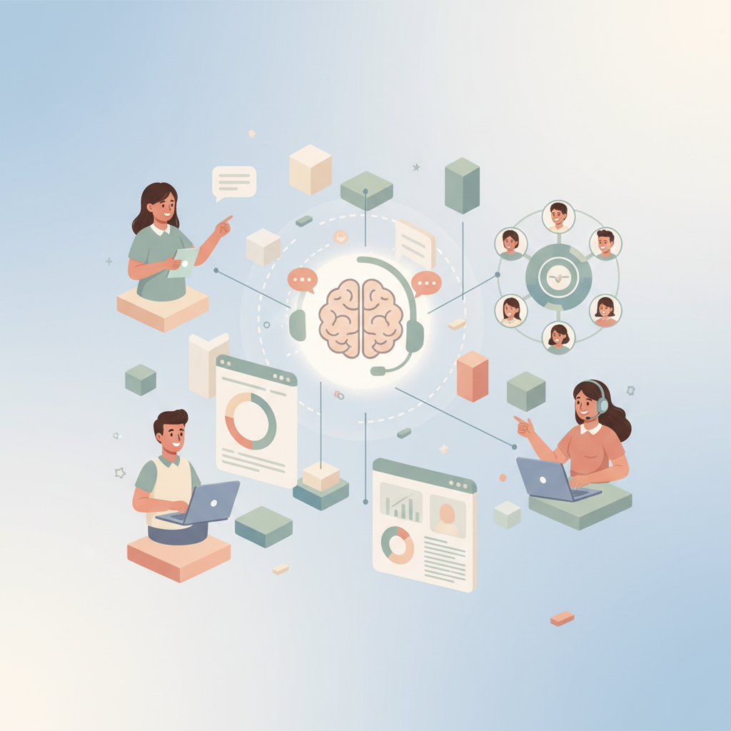 Système de Centre d'Appels Intelligent pour Entreprises