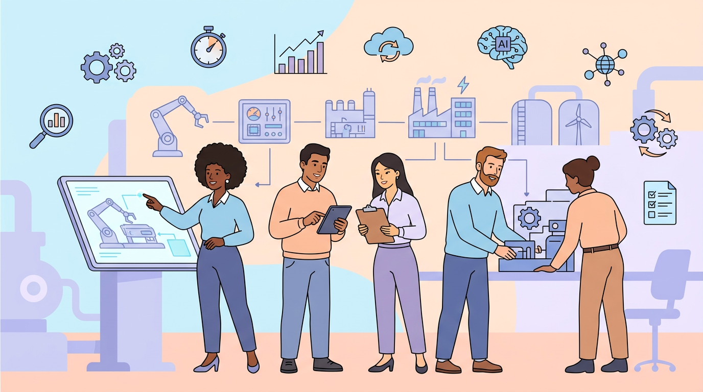 Guía Práctica para Abordar una Transformación Digital Industrial Eficaz