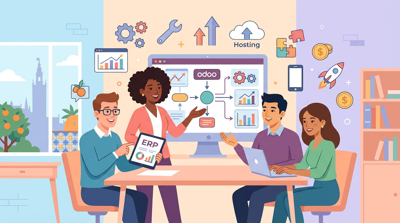 Optimiza Tu Negocio con Consultoría y Soporte ERP Odoo en Sevilla