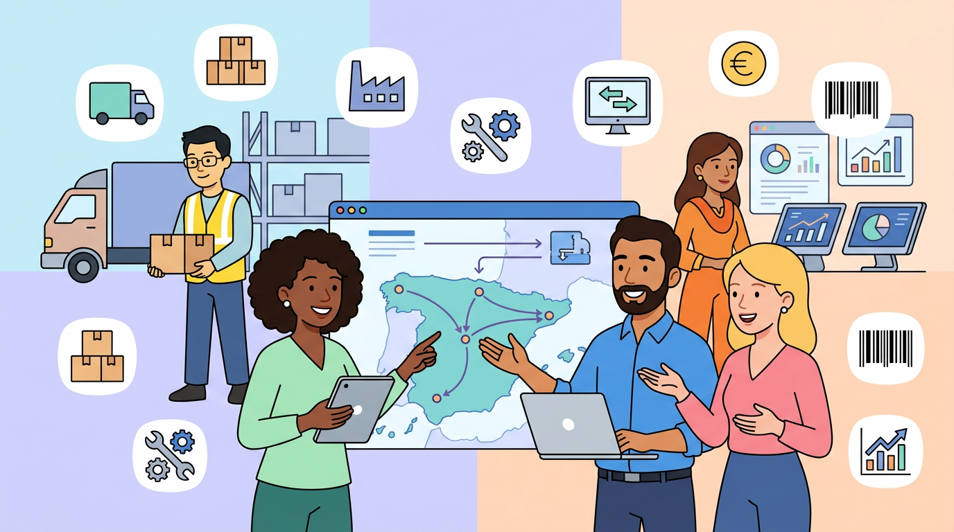 ERP Odoo en Logística: Optimiza Tu Supply Chain en España