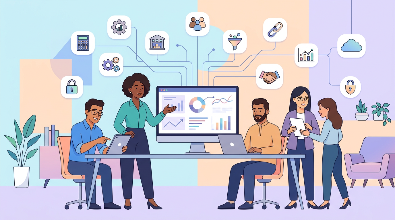 Las Funciones Clave Esenciales de un ERP para PyMES
