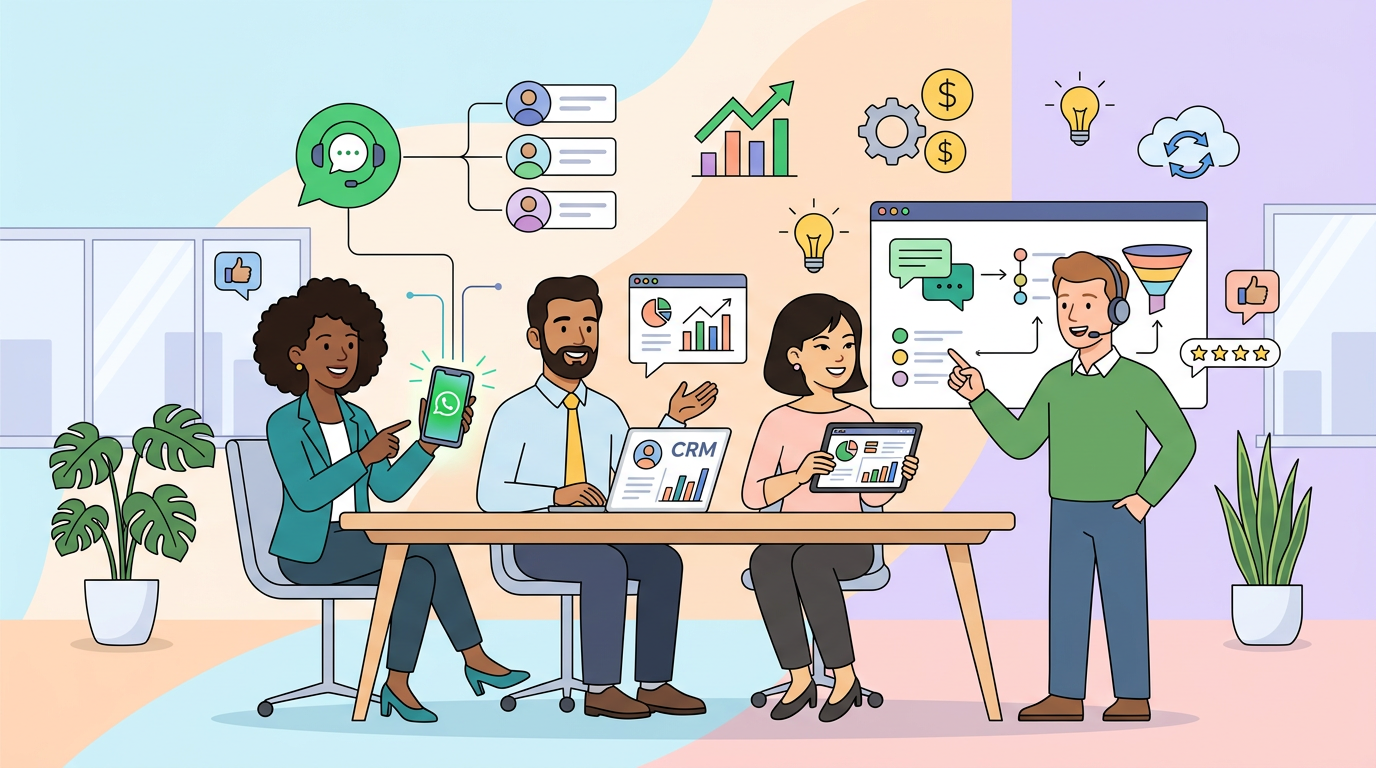 Integra WhatsApp con Tu CRM: Optimiza Ventas y Atención al Cliente