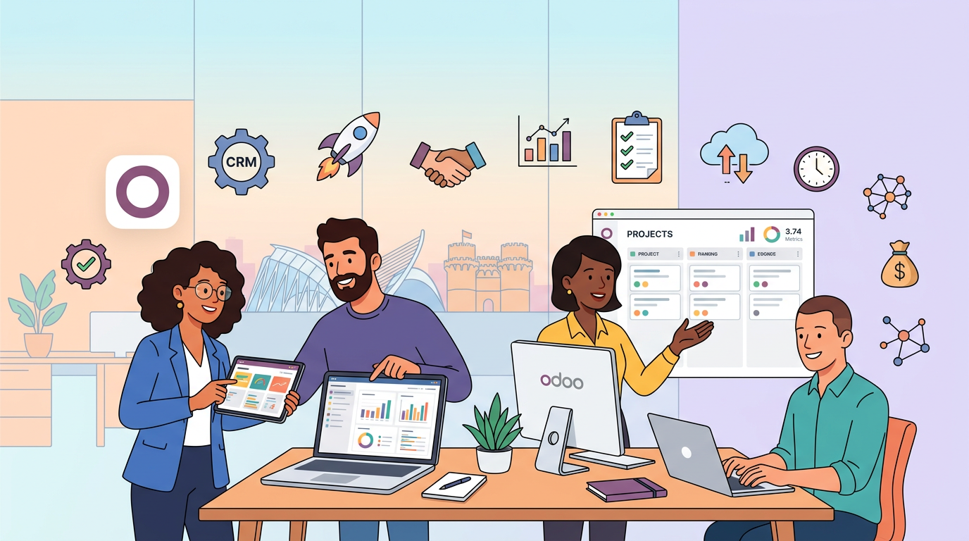 Digitaliza tus Procesos en Valencia con Odoo