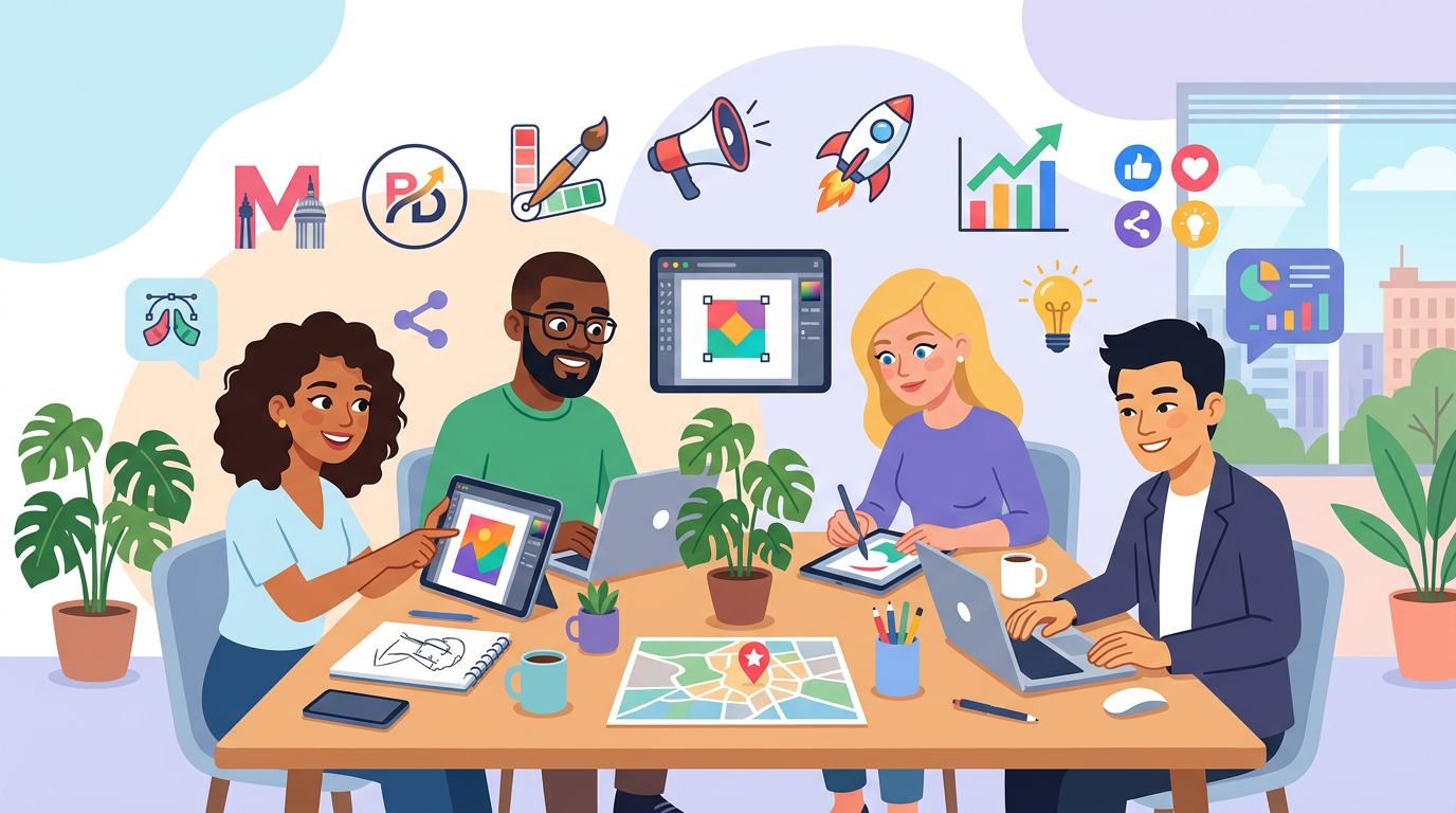 Potencia Tu Marca con Servicios de Diseño Gráfico en Madrid