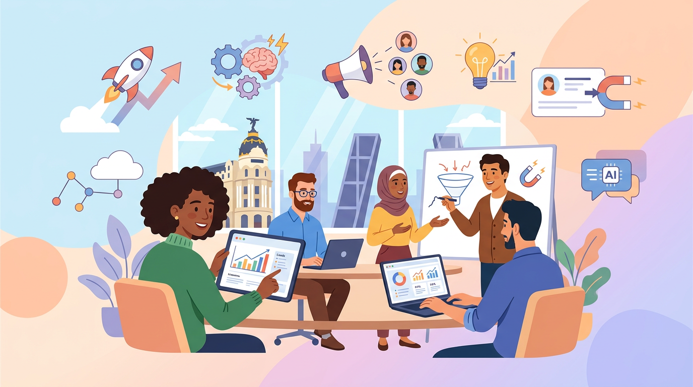 Marketing IA en Madrid para la Generación de Leads: La Revolución Digital